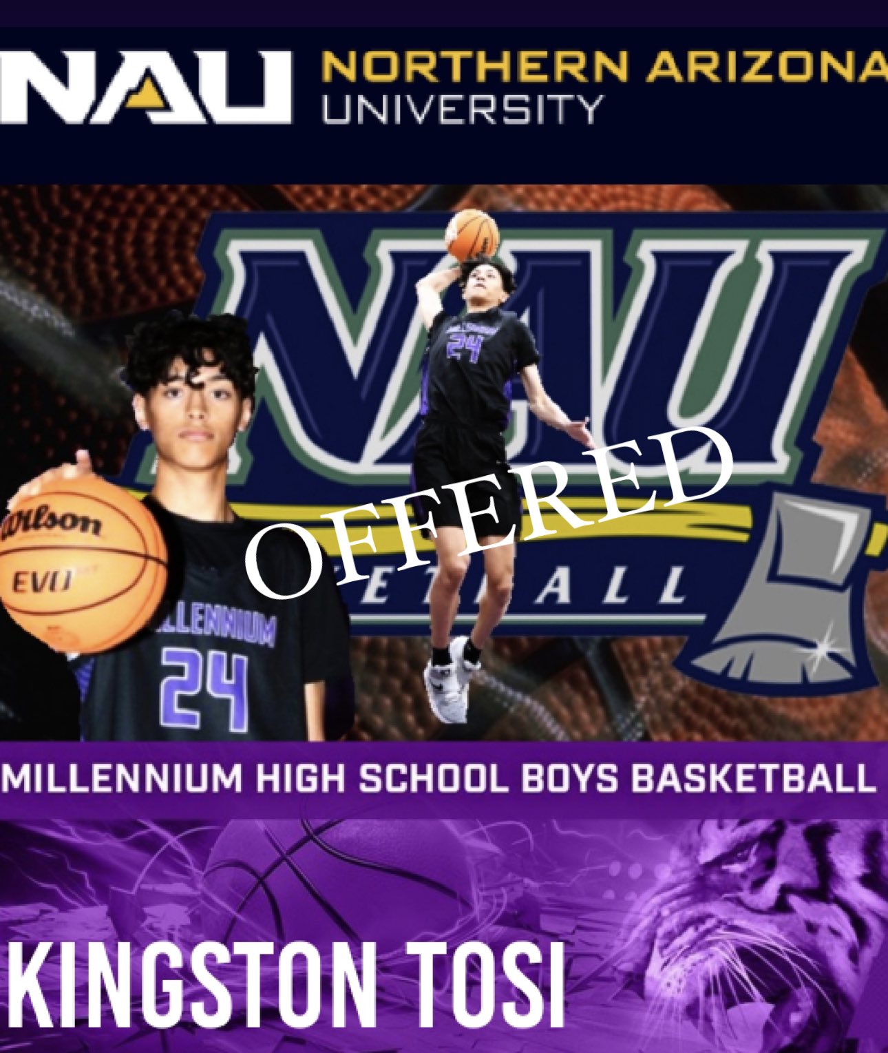 Verbal Commits on Twitter "2025 Millennium (AZ) F Kingston Tosi has