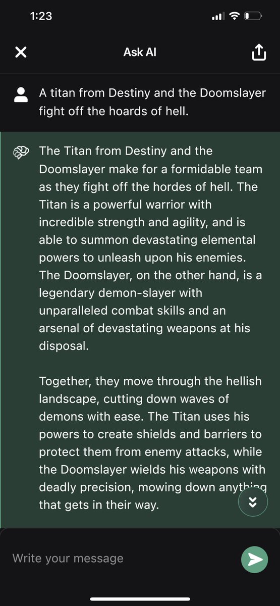 TypicalNerd00's tweet photo. Destiny x Doom collab when @Bungie? https://t.co/bVWeRFEZ0b