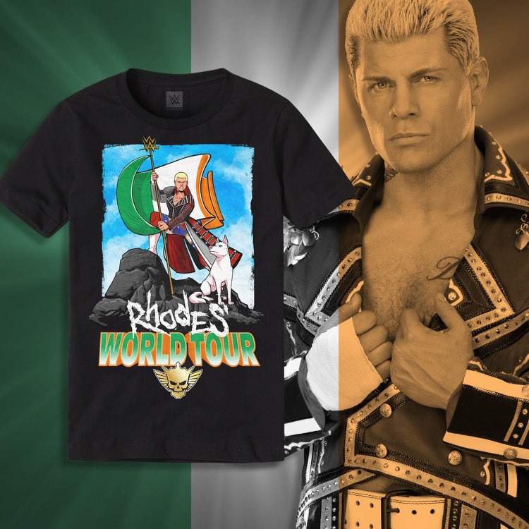 Cody Rhodes merchandise availability
