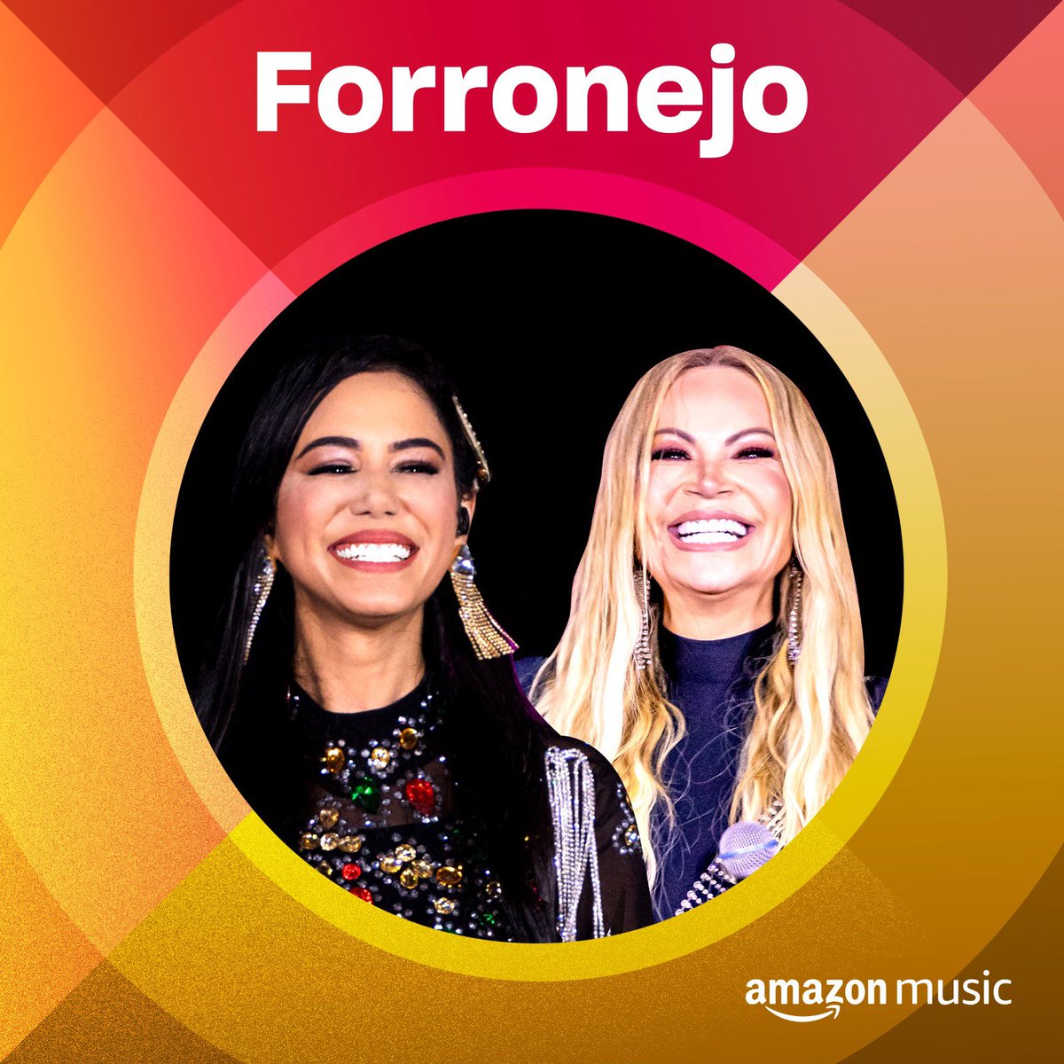 SolangeAlmeida's tweet photo. Somos capa da playlist #Forronejo da @amazonmusic 😍 

Já escutaram #TeSuperei hoje? Disponível em todas plataformas 💥 https://t.co/Sdyw0lI81R