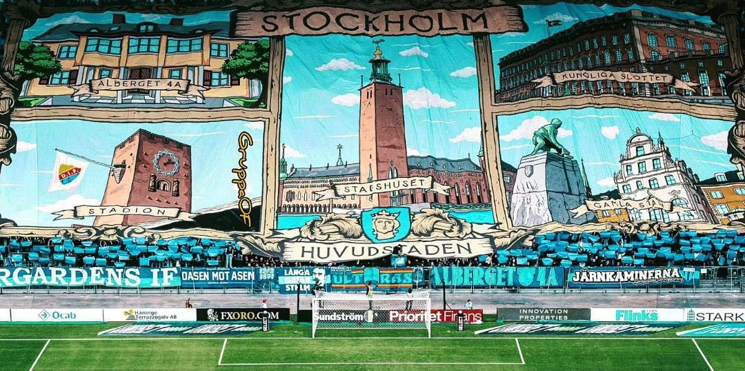 23.04.2023 Sweden🇸🇪 performance Djurgårdens against Göteborg