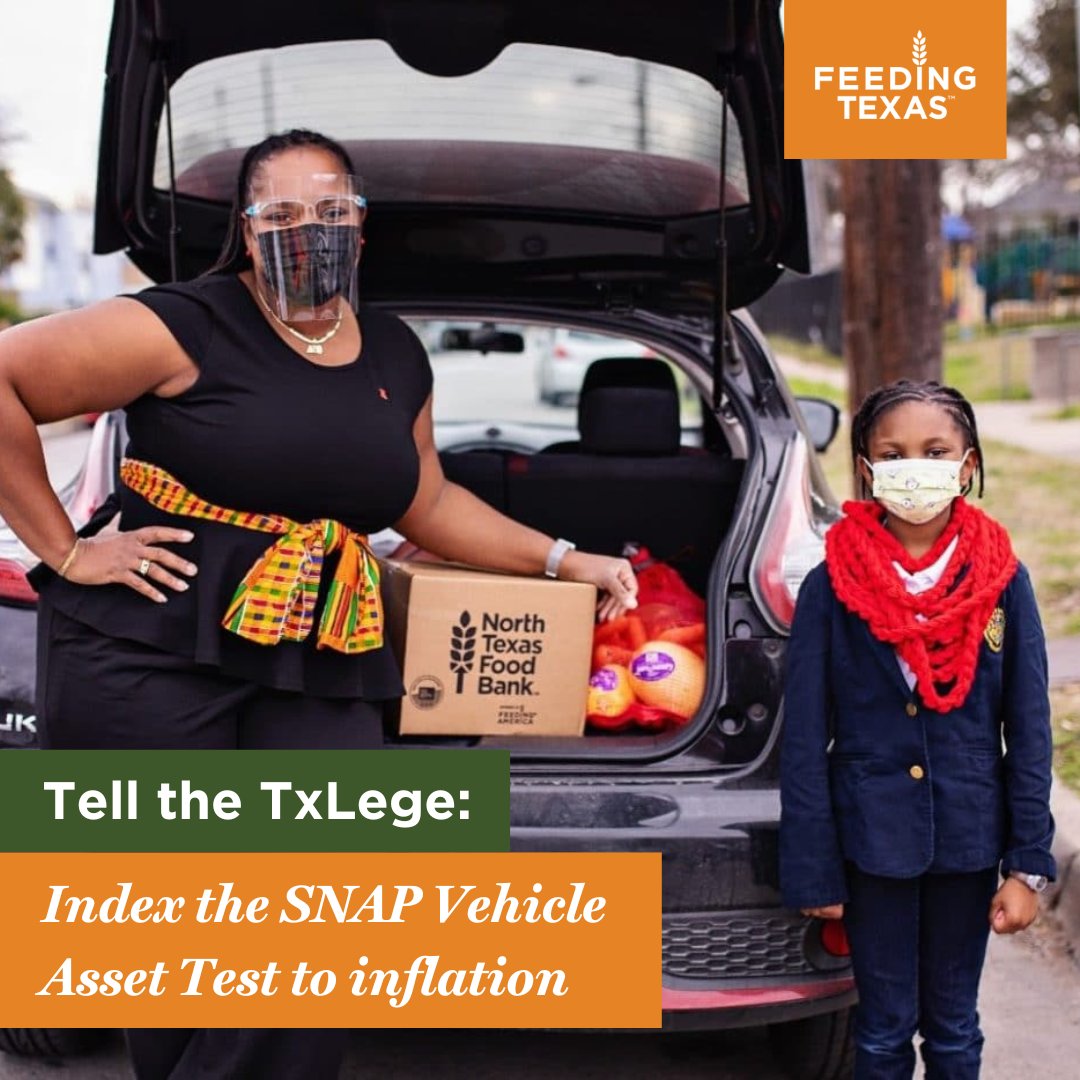 CesarJBlanco's tweet photo. With inflation and used car values increasing, there's been an influx in the number of Texans denied SNAP. #SB273, a bill I filed, would modernize those limits and ensure families can keep food on the table. #txlege https://t.co/cRcbEcUw2P