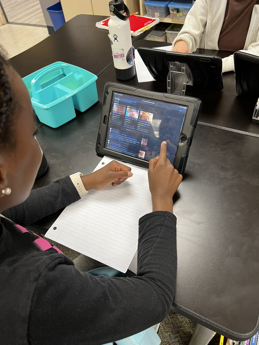 Students working publishing a class cook book focused on No Bake recipes kids can cook on their own.  Here is some research for brownie batter dip! #YUM #InspiredJourney <a href="/ljswaggert/">Lisa Swaggert</a> <a href="/Swaggert_Stars/">Lisa Swaggert</a>