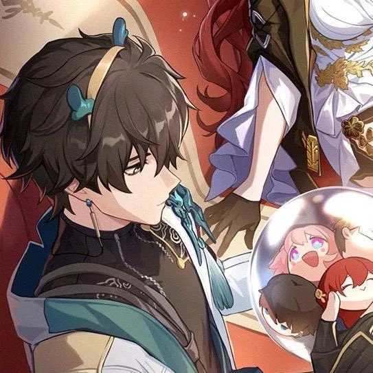 slavghterdolls's tweet image. I wanna give him a smooch 
#HonkaiStarRail #DanHeng