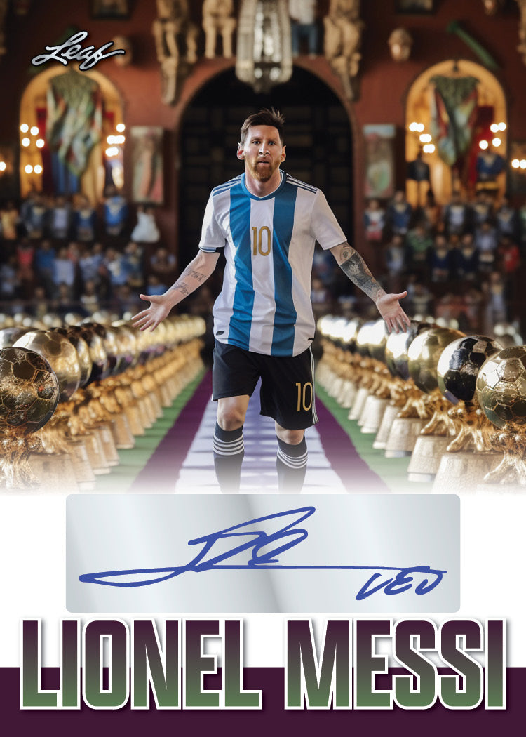 Leaf Trading Cards on Twitter "2023 LEAF REIMAGINED LIONEL MESSI