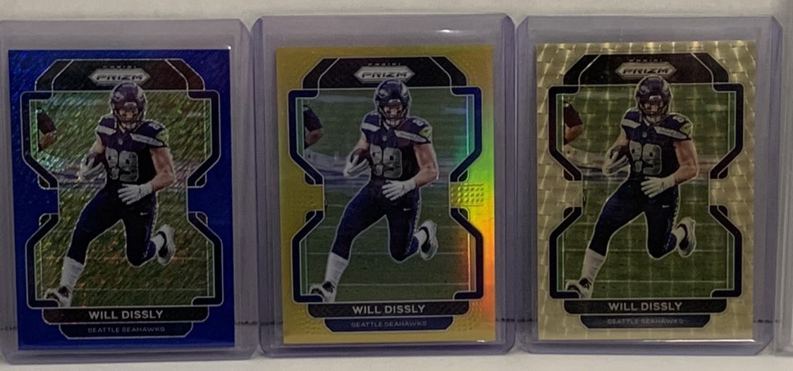 IColts45's tweet photo. @CardPurchaser 2021 Will Dissly Prizm! https://t.co/gCj0lcndiI
