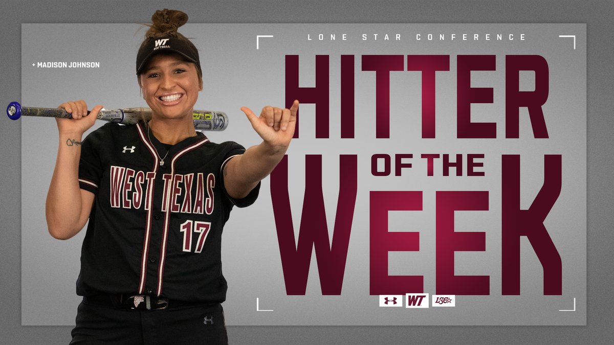 Madison Johnson Earns LSC Hitter of the Week after helping the Lady Buffs to a sweep of Lubbock Christian

📰: bit.ly/3n2TNYG

#BuffNation
