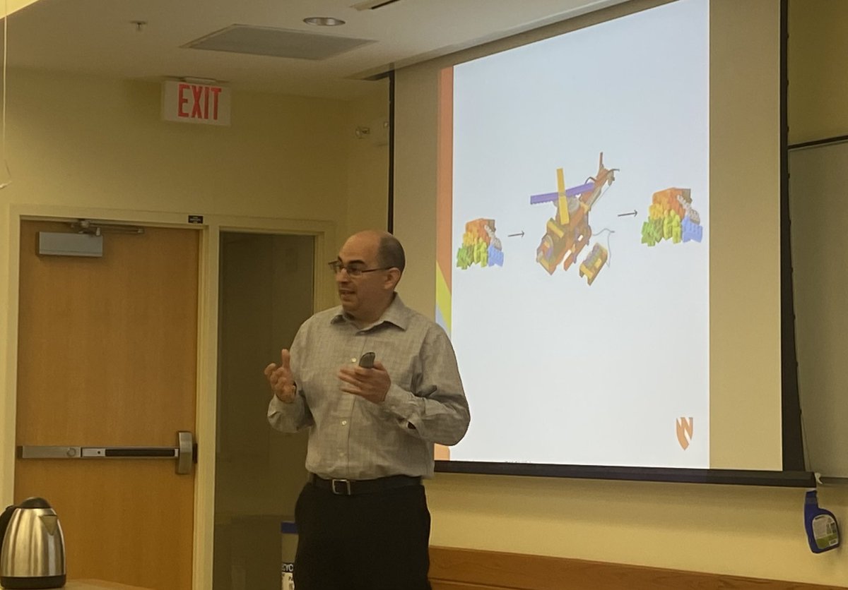 Enjoyed a great visit and seminar by @CondaLab !