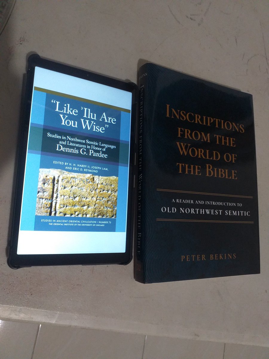 JoALandeta's tweet photo. Coming soon... A double-dose of Old Northwest Semitic Languages 🤓📚🤯 #Semitics https://t.co/7jMtDyHTo9