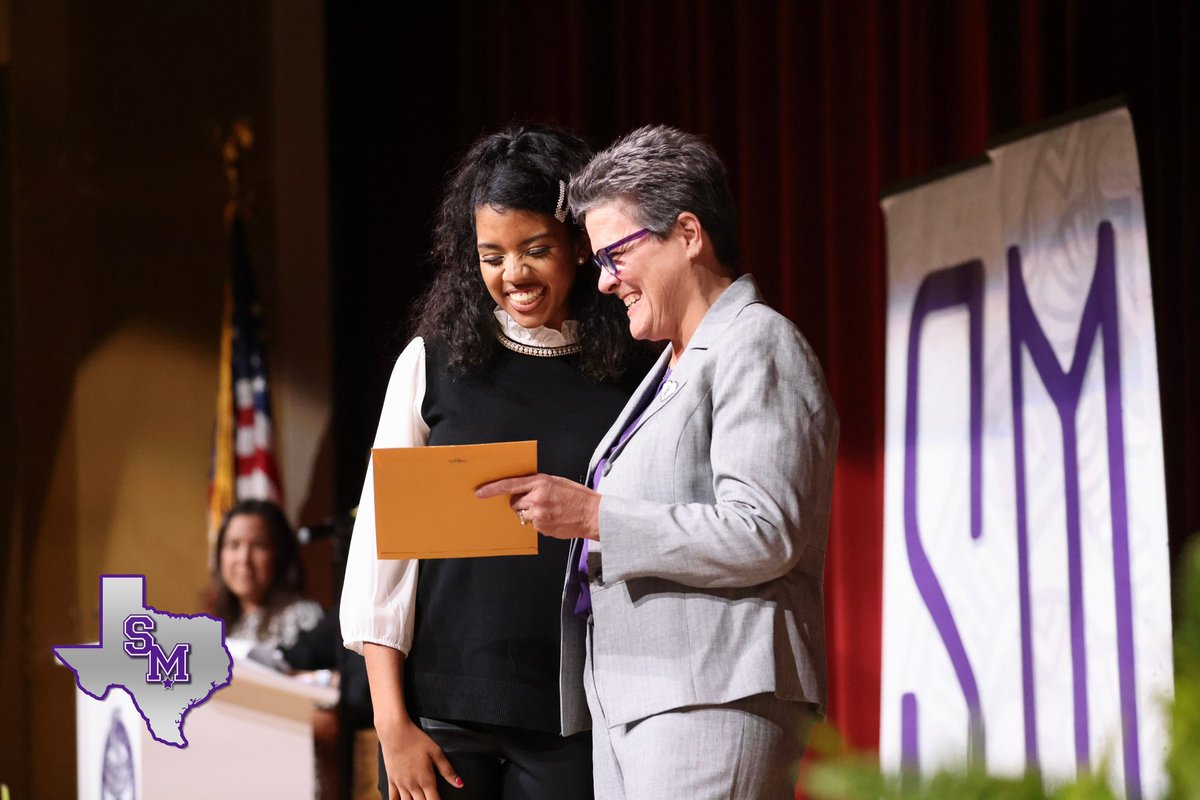 SanMarcosCISD's tweet photo. San Marcos HS hosted their annual Senior Honors and Awards Ceremony on Tuesday, April 25. This years Superintendent Award of Excellence recipients were Abel Trevino and Sofia White. #RattlerUp 

To access more pictures from this event, be sure to read this week’s, #RattlerRecap! https://t.co/5xgbz7Rk4t
