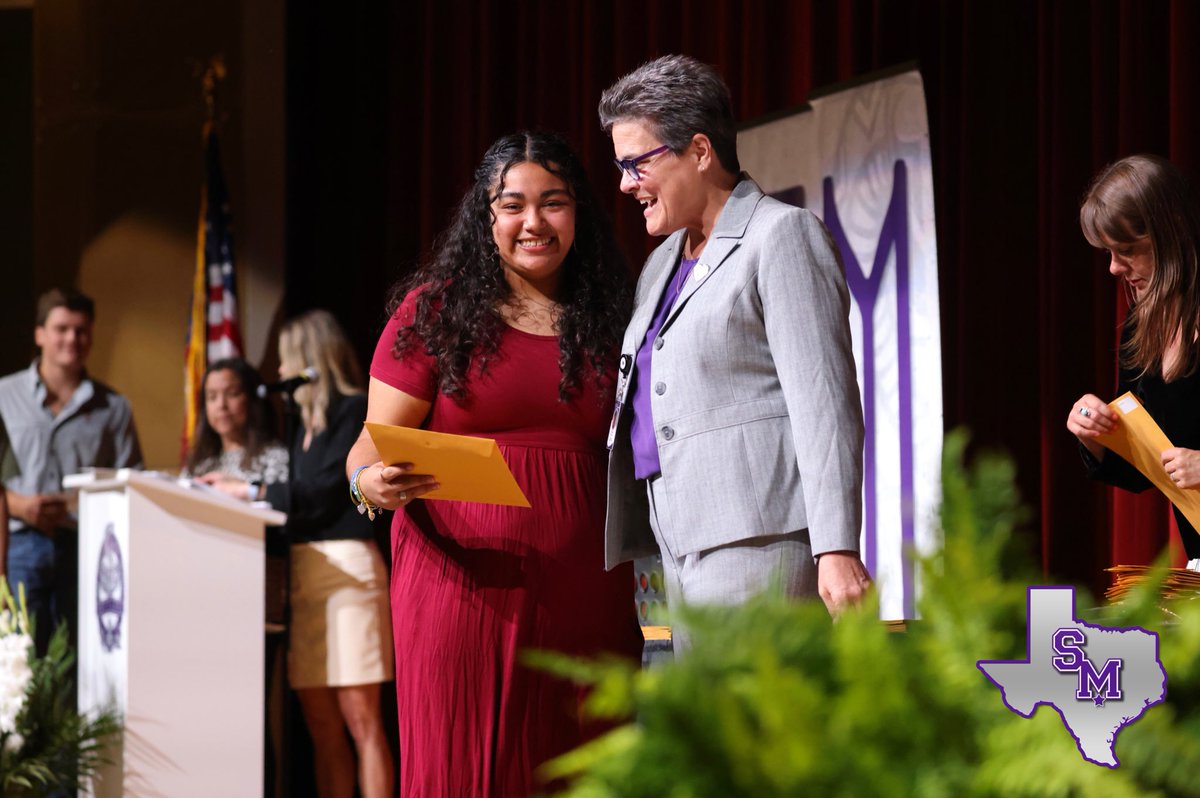 SanMarcosCISD's tweet photo. San Marcos HS hosted their annual Senior Honors and Awards Ceremony on Tuesday, April 25. This years Superintendent Award of Excellence recipients were Abel Trevino and Sofia White. #RattlerUp 

To access more pictures from this event, be sure to read this week’s, #RattlerRecap! https://t.co/5xgbz7Rk4t