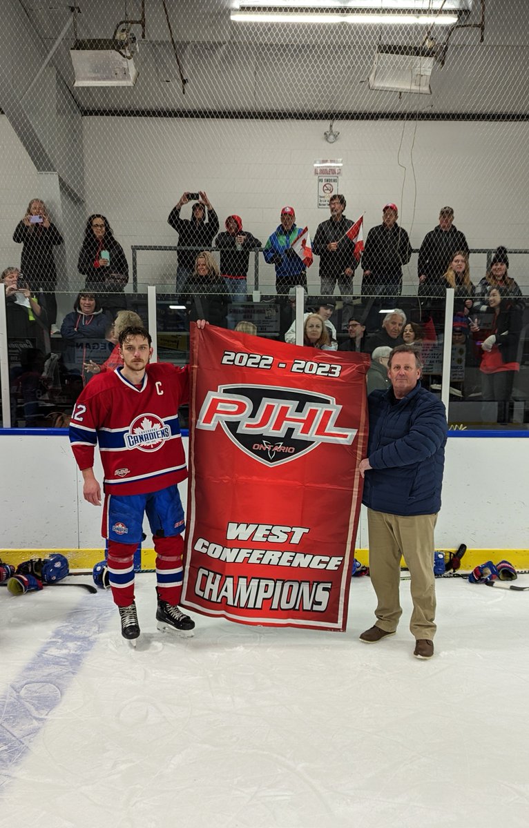 LCanadiens's tweet photo. Your 2022-2023 Western Conference Champion Lakeshore Canadiens ! https://t.co/lMAbqMI2wd