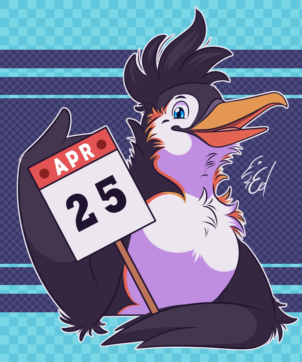 Happy penguin day! my best wishes for all of my beloved antarctic birds.