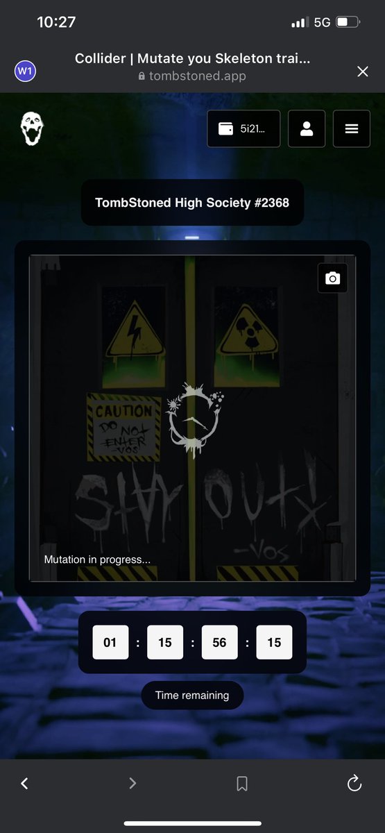 FinesseGod69420's tweet photo. @zbailey83 @TombStonedHS @SovNFT Got one in the #CavernCollider rn๐ฅ๐ฅ https://t.co/iWhprMVhqR