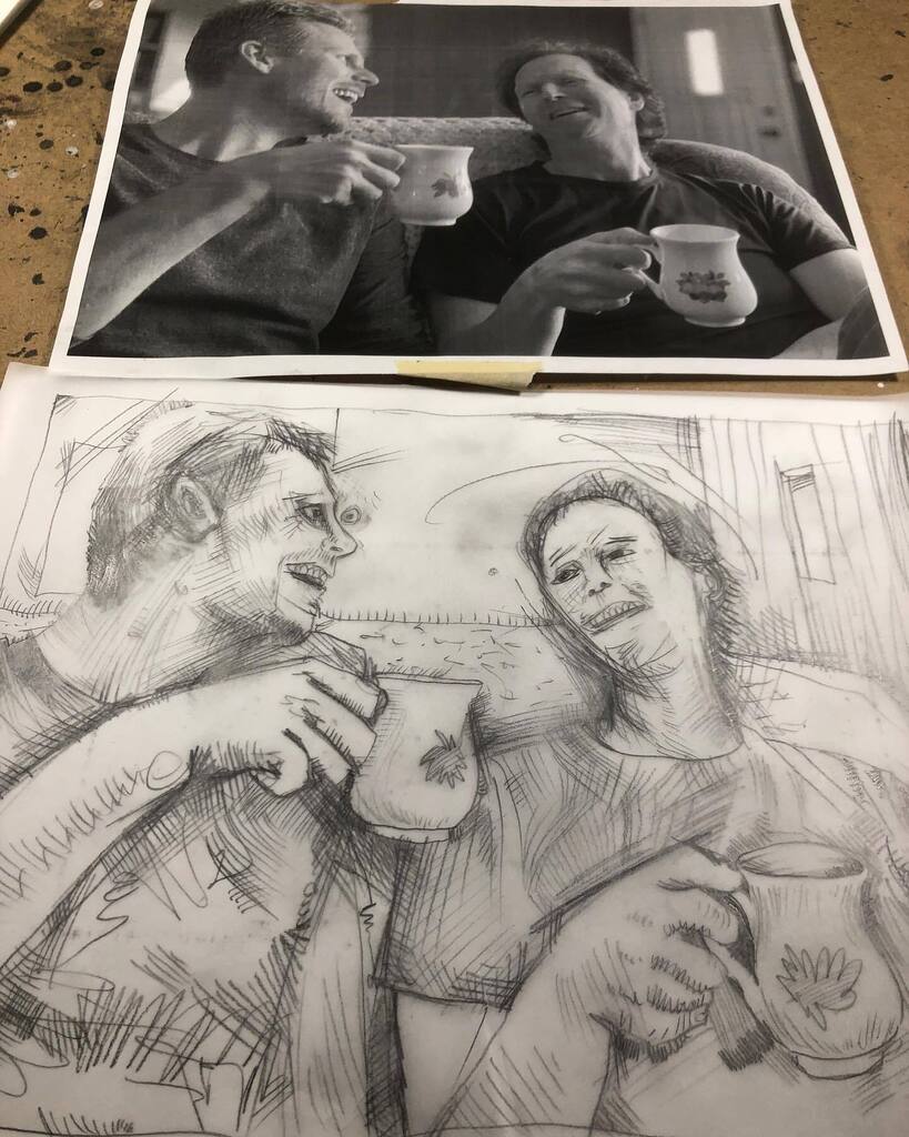mherringart's tweet photo. @norwegiansoftkitten tracing for a potential drawing /cc @brittansay https://t.co/9Ri15E7Kuz