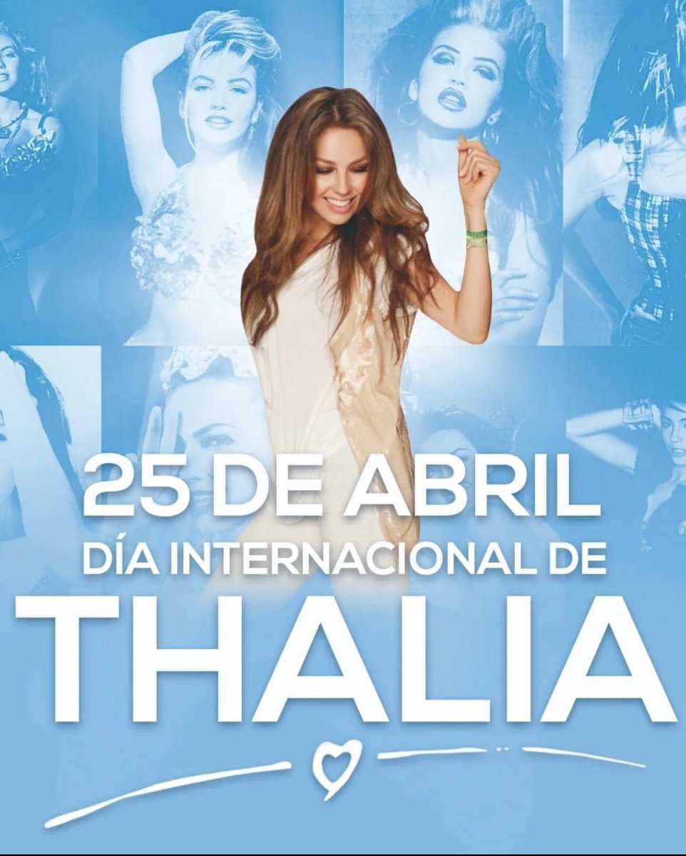 CH_tales's tweet photo. @thalia 25 de Abril es un de los 365 días de amor por usted reina! ❤️ https://t.co/XcDAJpS4WC
