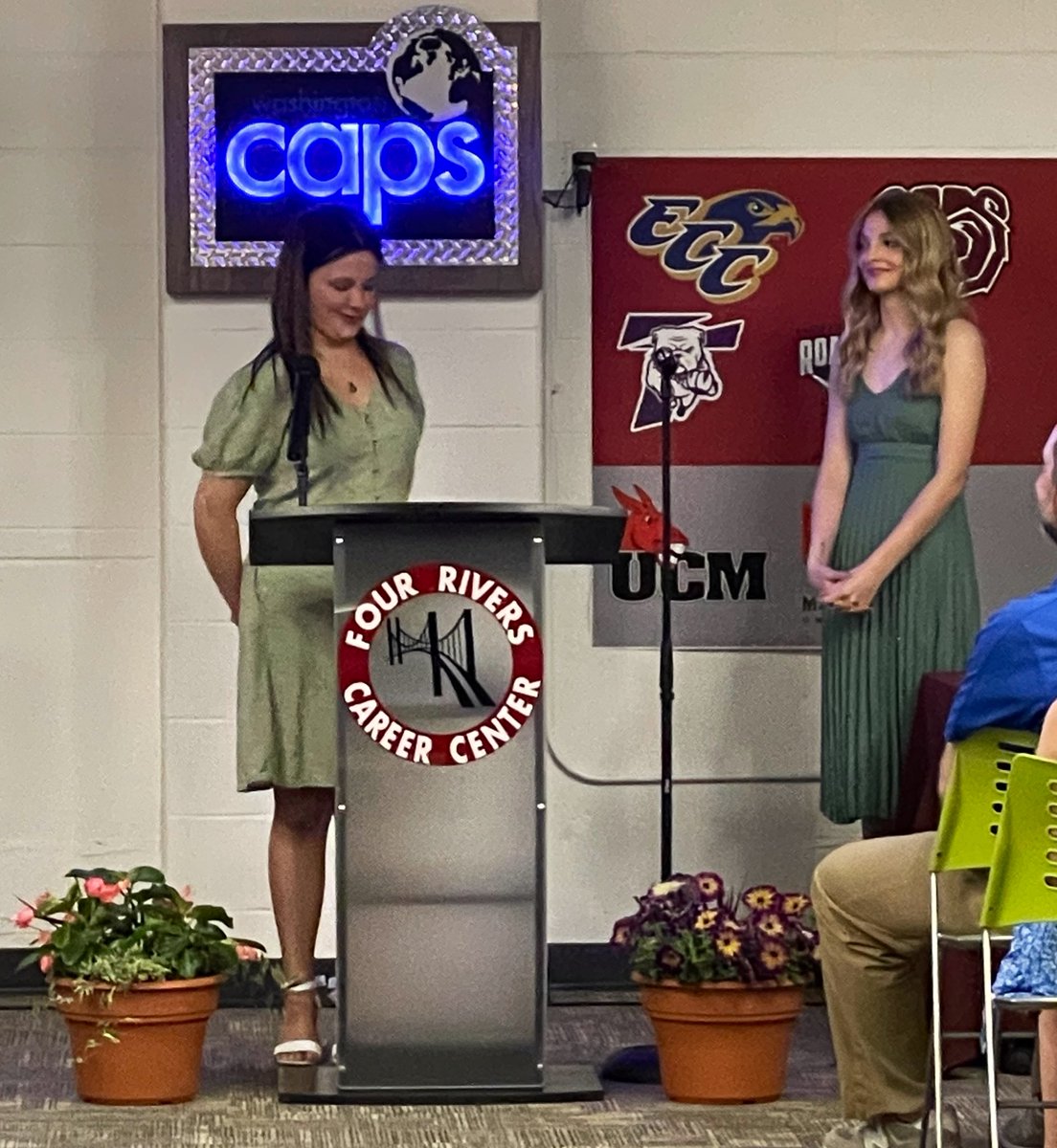 DrJKephart's tweet photo. Tonight’s student celebration highlighted the @caps_washington  Teaching Careers program. It was a great night of celebration &amp; showcasing student projects. This is certainly an impressive group of future @SDofWashington educators! 🍎 💙🤩 #EngageSDOW #EducatorRising #GrowYourOwn https://t.co/4Kq2p8rrrx