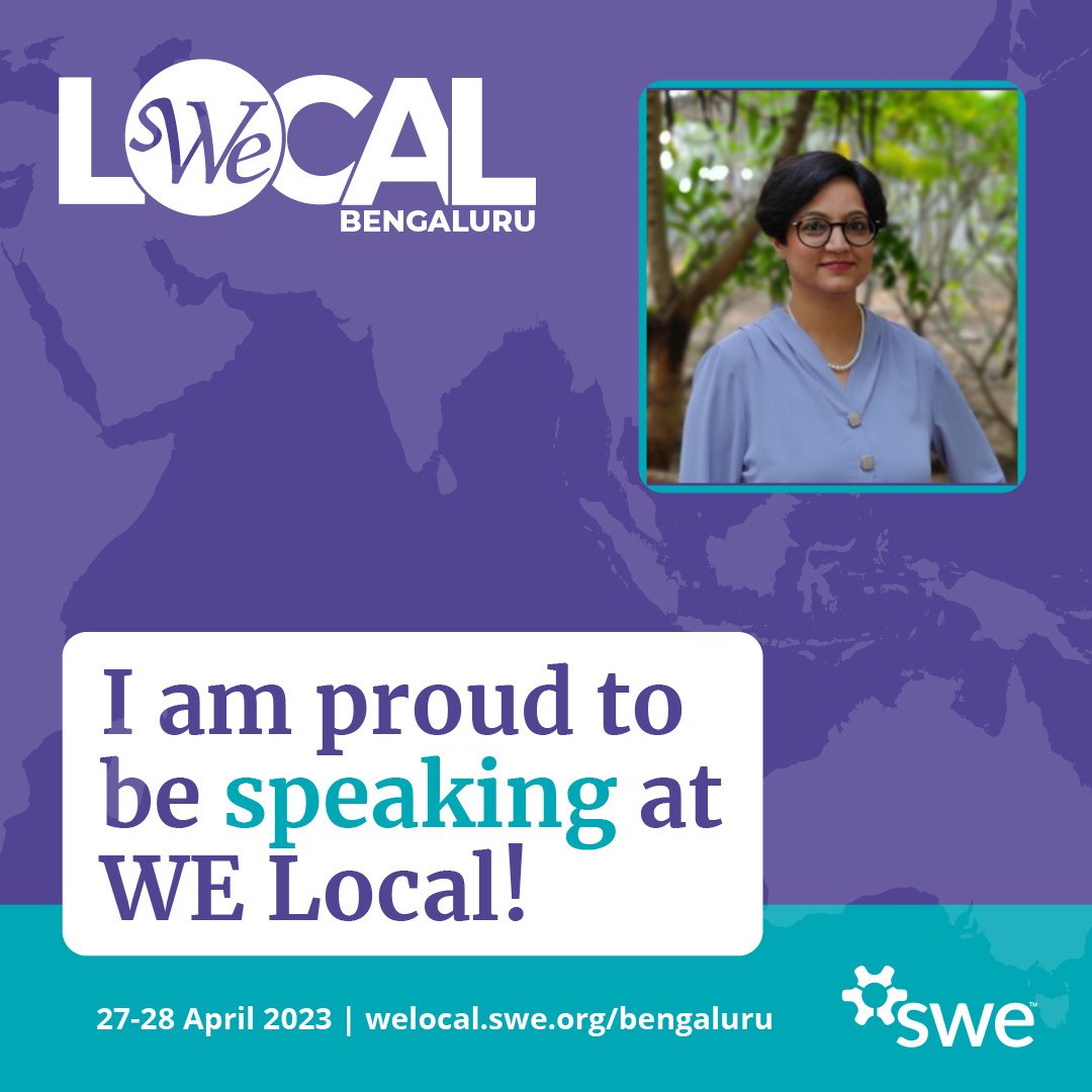 Come discover about new ways of doing requirements engineering @SWEIndia WE Local Conference !

#SWEismyConstant

#WELocalBengaluru #systemsengineering #requirementsengineering #empowerwomen