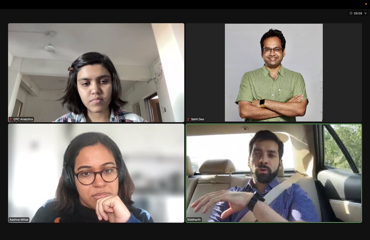 Fun interacting with @MittalAashna on the possibility of using Serious Games for #WaterGovernance & decision-making at local bodies in 🇮🇳
Towards exploring new ways of engaging practitioners, researchers & citizens for evidence-based water policies with @cpcEU & @DeoSahil 🚀