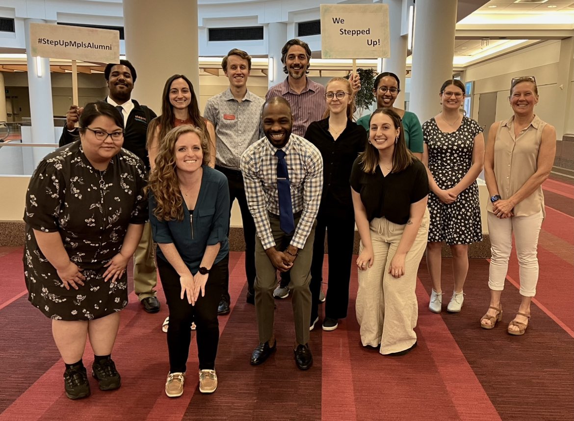 A big thanks from <a href="/STEPUPMpls/">Step Up Minneapolis</a> to all of our Step Up mock interview volunteers! You helped Mpls youth gain new skills and confidence for their summer internships and future jobs. With work readiness training behind us, we’re excited to match young people with great internships!