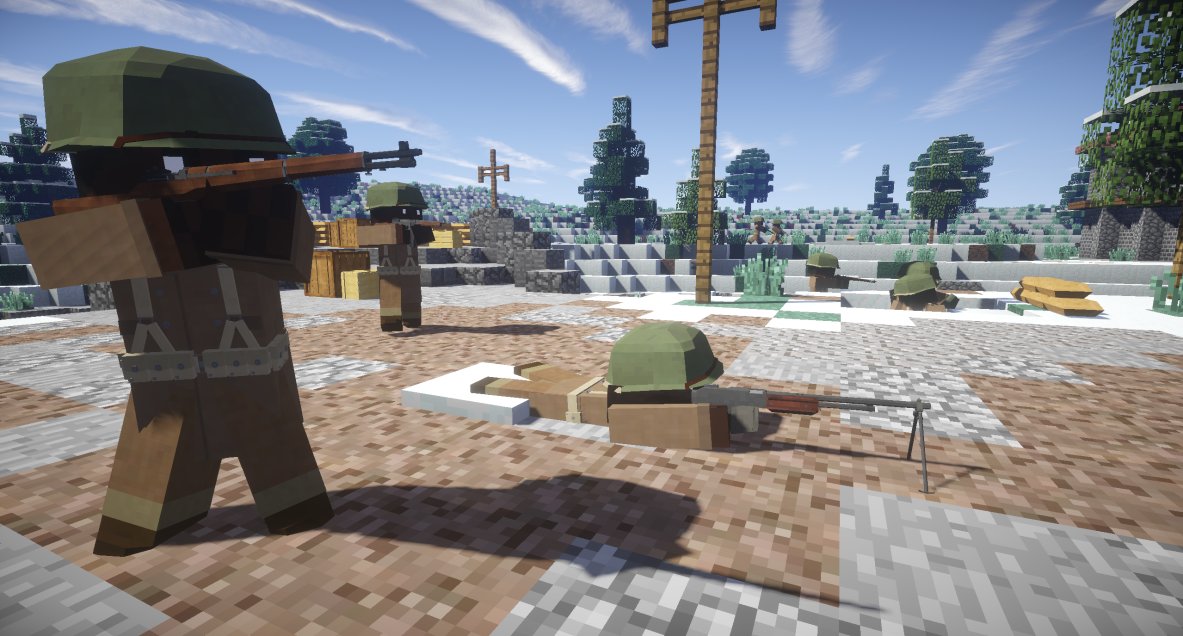 BeardieMods's tweet photo. The Battle of Garfagnana - an offensive on the western Gothic Line, 1944.

It was defended by heroic Buffalo soldiers, a segregated black division. We're looking forward to experiencing this map together!

#ww2 #worldwar2 #minecraft #minecraftmods #fpsgames #ctb #calltobattle https://t.co/dO4wCEvPWT