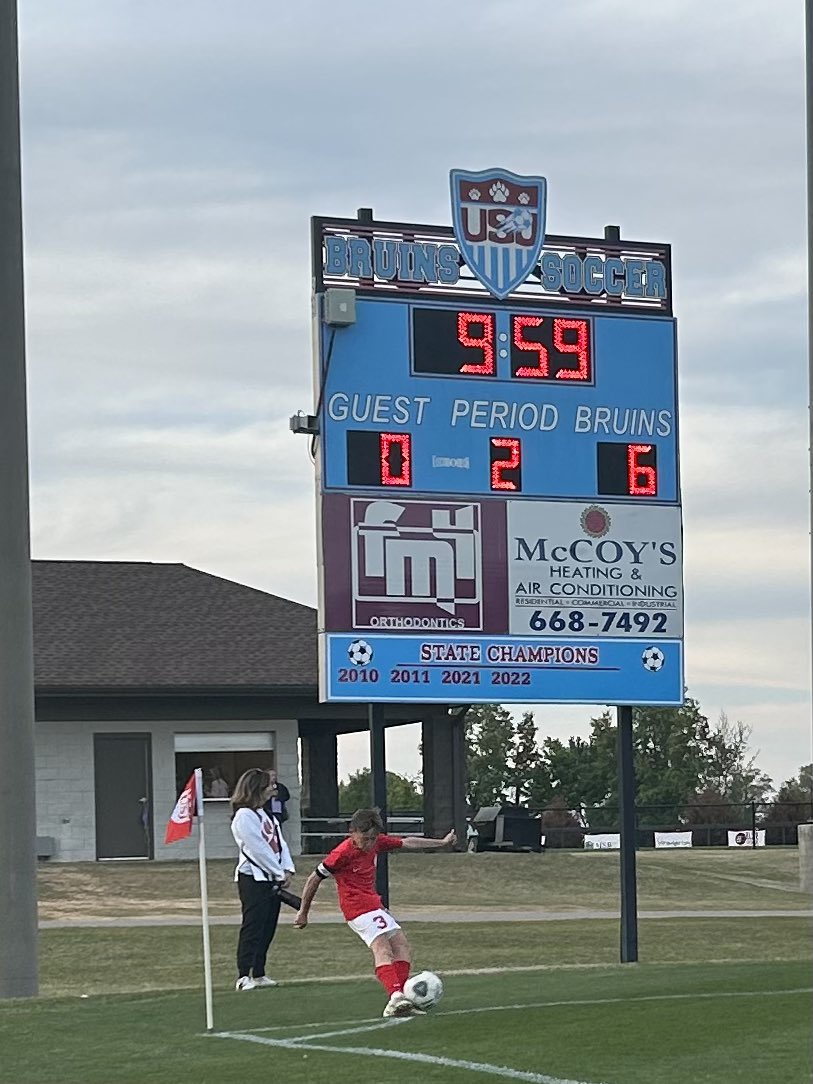USJbruinsoccer's tweet photo. Big performance tonight from USJ MS Soccer. 8-1 win in 1st round of play offs Vs @CC_Soccer_ . Great to watch the game played the right way.Congrats to @castro_briamst and the lads.They’ll host St. Mary’s in semi final later this week TBD. Go Bruins! #scoreboardupdate ⭐️⭐️⭐️⭐️ https://t.co/ivXuYsMMW2