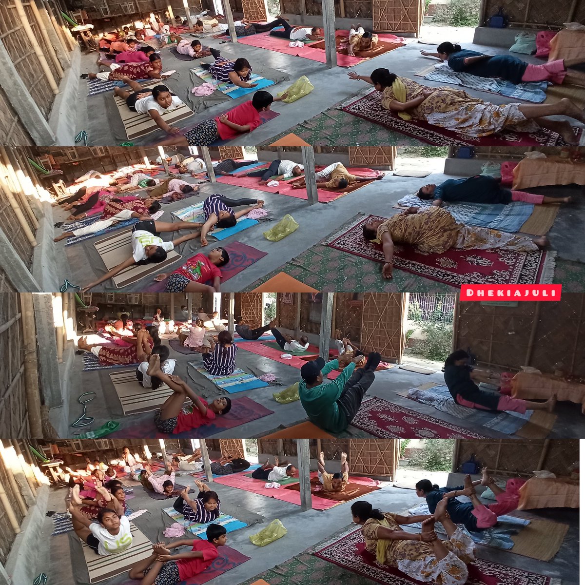 yoga_land's tweet photo. 💐----------------------🧘‍♀️🧘‍♂️--------------------💐

Assam #Sonitpur yog Shivir/centres 

Yog Mitra...   #Ripon Boro # #Barnali Khandit and #Dulumoni Phukan ji

Date...26.04.2023--------------------🧘‍♀️🧘‍♂️ https://t.co/AK0DKJgYCd