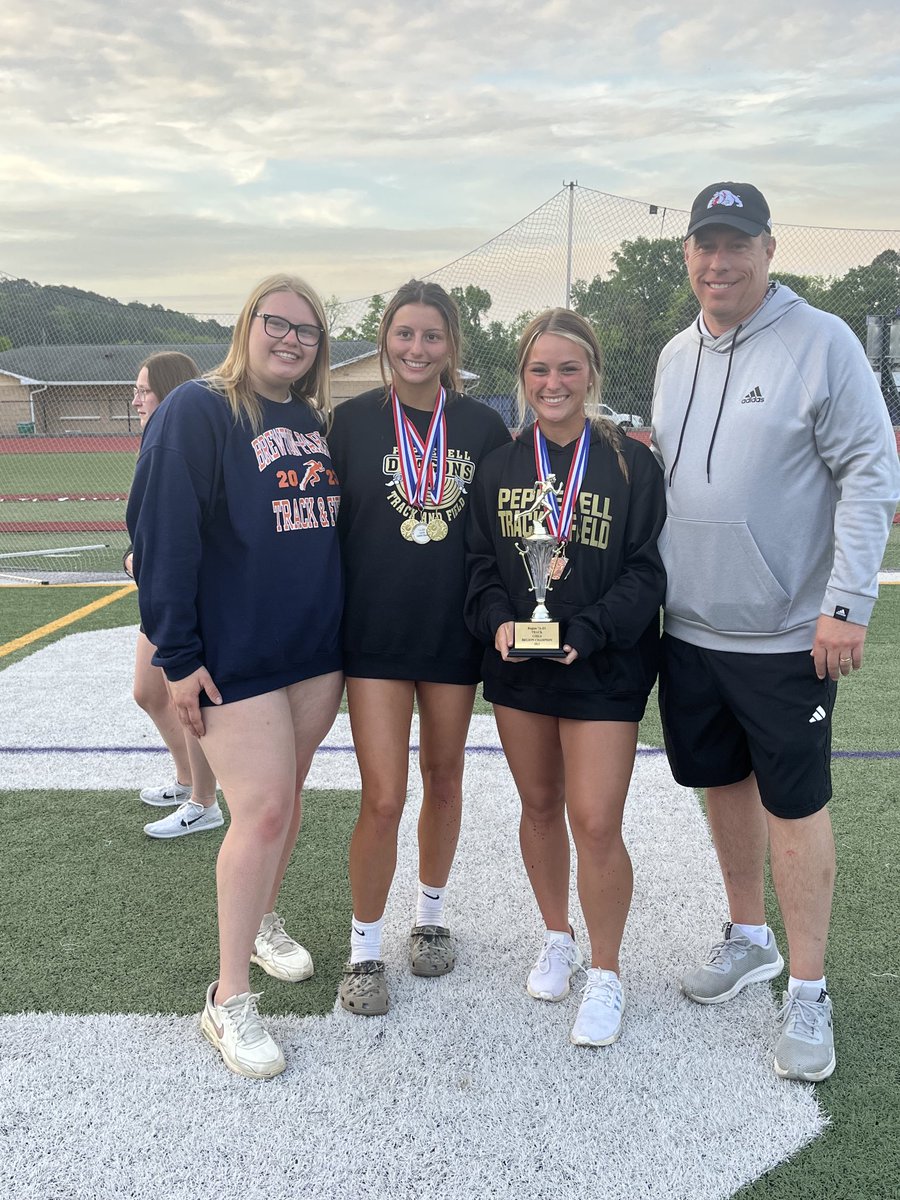 Very excited to watch these girls bring home a Three Peat today! Congratulations to all the PHS coaches and track athletes.