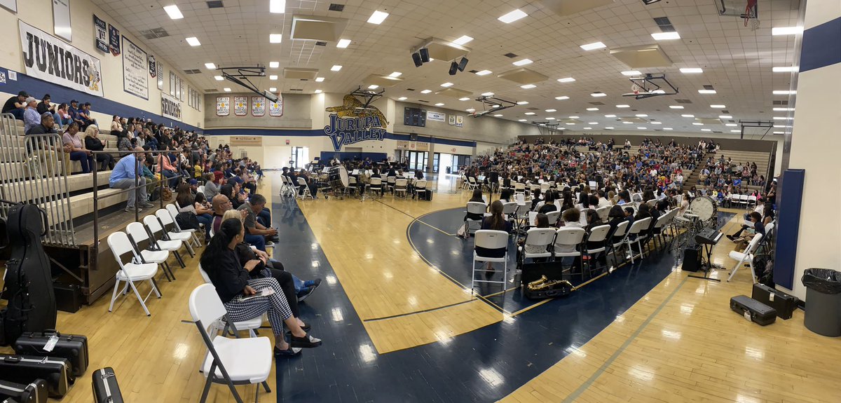 Tonight I had the pleasure of hearing our JUSD Elementary Honor Band, Del Sol Band, Mira Loma Middle School Band, JUSD Orchestra and the Jurupa Valley High School Band perform in our Spring Concert. It was truly a night to remember as our Ss demonstrated their musical talents