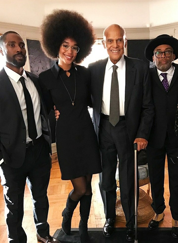 Morehouse's tweet photo. Morehouse honors the life of entertainer-activist &amp; 2001 Candle honoree Harry Belafonte, who passed on this morning at the age of 96. Thank you for leveraging [and risking] your gifting and earned privilege for the advancement of the underserved. 

Well done, Mr. Belafonte. https://t.co/kkkXf2A8q1