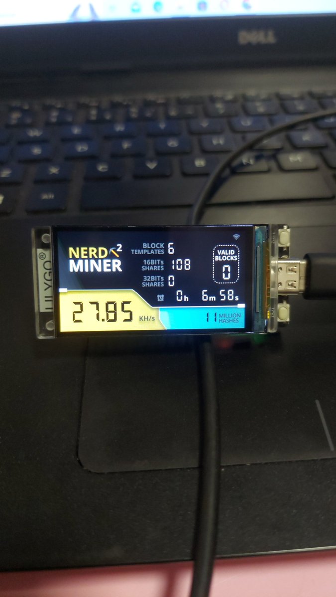 Gabriel_Alvoli's tweet photo. Demorou mas chegou, agora é só contar com a sorte. 

#TeamNerdMiner https://t.co/PaHy1QfuCt