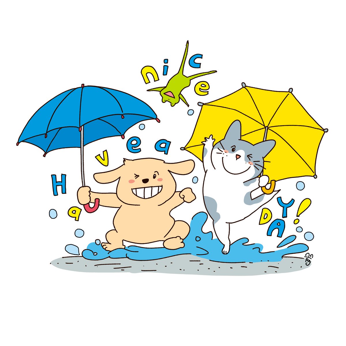 今日はずっと雨みたいですが、みなさん笑顔でhave a nice day!! https://t.co/xFjnClZd1G