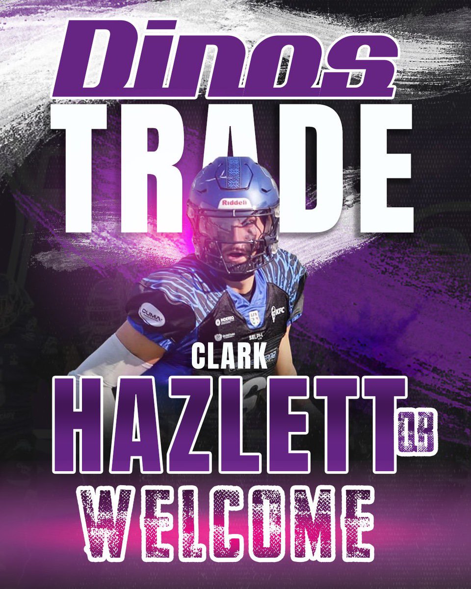 🚨 BREAKING NEWS 🚨

Queremos darle la bienvenida al #QB Clark Hazlett que esta semana se integrará a la ofensiva Saltillense. 

¡¡ Bienvenido a la Ola Morada !! 👏👏👏

#dinos2023 #TodosSomosDinos 🦕