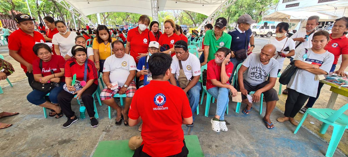 Philippine Red Cross (@philredcross) on Twitter photo <a href="/philredcross/">Philippine Red Cross</a> Health Caravan goes to Dagupan City!
Last April 21, volunteers and staff from the Philippine Red Cross Pangasinan Chapter-Dagupan Branch held a successful health caravan at the Dagupan City Plaza.
PRC served 188 individuals from 31 barangays with medical <a href="/philredcross/">Philippine Red Cross</a> Health Caravan goes to Dagupan City!
Last April 21, volunteers and staff from the Philippine Red Cross Pangasinan Chapter-Dagupan Branch held a successful health caravan at the Dagupan City Plaza.
PRC served 188 individuals from 31 barangays with medical