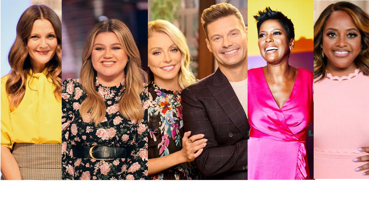 MichaelFairman's tweet photo. 50th Annual Daytime Emmys: Outstanding Talk Series Host Nominations Revealed - https://t.co/8avliWM5zk @KellyClarksonTV @TamronHallShow @DrewBarrymoreTV #LiveKellyRyan @sherrishowtv @DaytimeEmmys https://t.co/fJpgvnFmZx