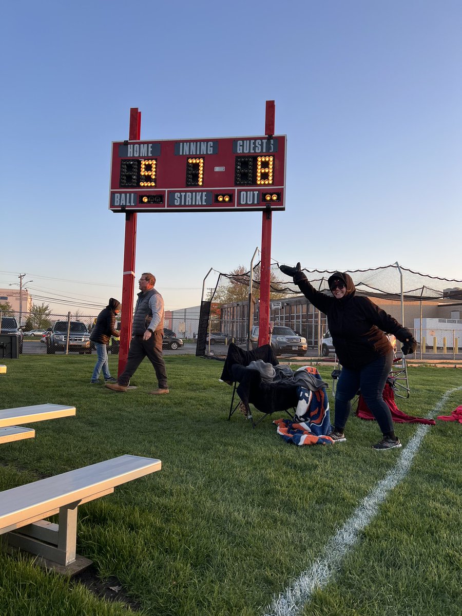 NW_Wolves_SB's tweet photo. A huge W while also supporting a great cause! We are so proud of senior Maggie Burns for starting the Niles West Mental Health Matters club and will continue to fight for and support this cause. #mentalhealthmatters

Final Score: 

NW 9 - GBN 8 https://t.co/QvOMeHkNuX
