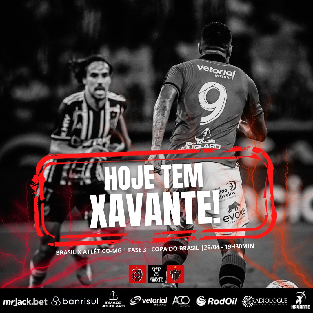 GEBrasilOficial's tweet photo. HOJE TEM XAVANTE! 💪🏽

A partir das 19h30 a bola rola no Bento Freitas para o jogo de volta da 3ª fase da Copa do Brasil. 

Vamos juntos, em busca da classificação! #Avante 🏹 https://t.co/5FnjGGO2R7
