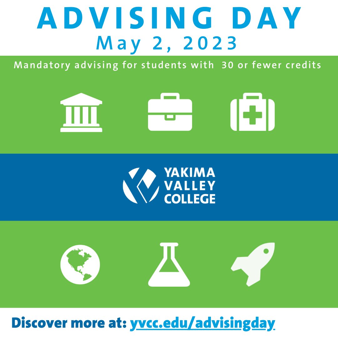 Yakima Valley College on Twitter "YVC is offering Spring Advising to