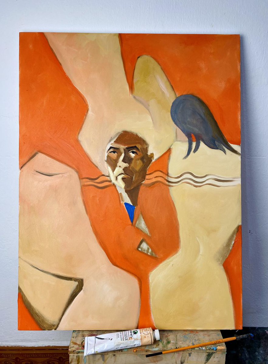 haistartist's tweet photo. "You can't always escape the siege of life, but you can always choose how to deal with it."
𝑀𝑎𝑡𝑒𝑟𝑖𝑎𝑙: Oil paint.     
𝑠𝑖𝑧𝑒: 60x80 𝑐𝑚       
Specialty
#art #painting #haist https://t.co/j1Hg1Pj7qj