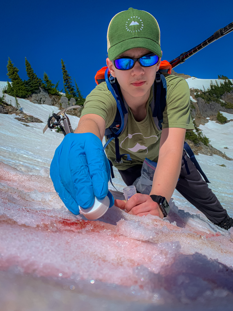 Calling all algae enthusiasts! Now is your chance to help build the world's largest snow algae database! Our 2023 volunteer recruitment starts now, so if you've ever felt algae love, algae curiosity, or even algae indifference, hit the link in our bio to join us! #CitizenScience