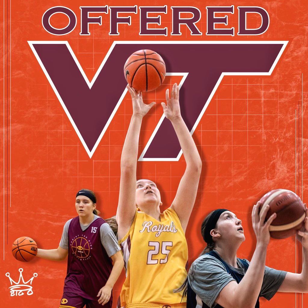 After a great conversation with @CoachBrooksVT I am grateful to receive an offer from @HokiesWBB Thank you so much! @CoachDeLuca1 @ctkwbball @klhoops @philly_rise