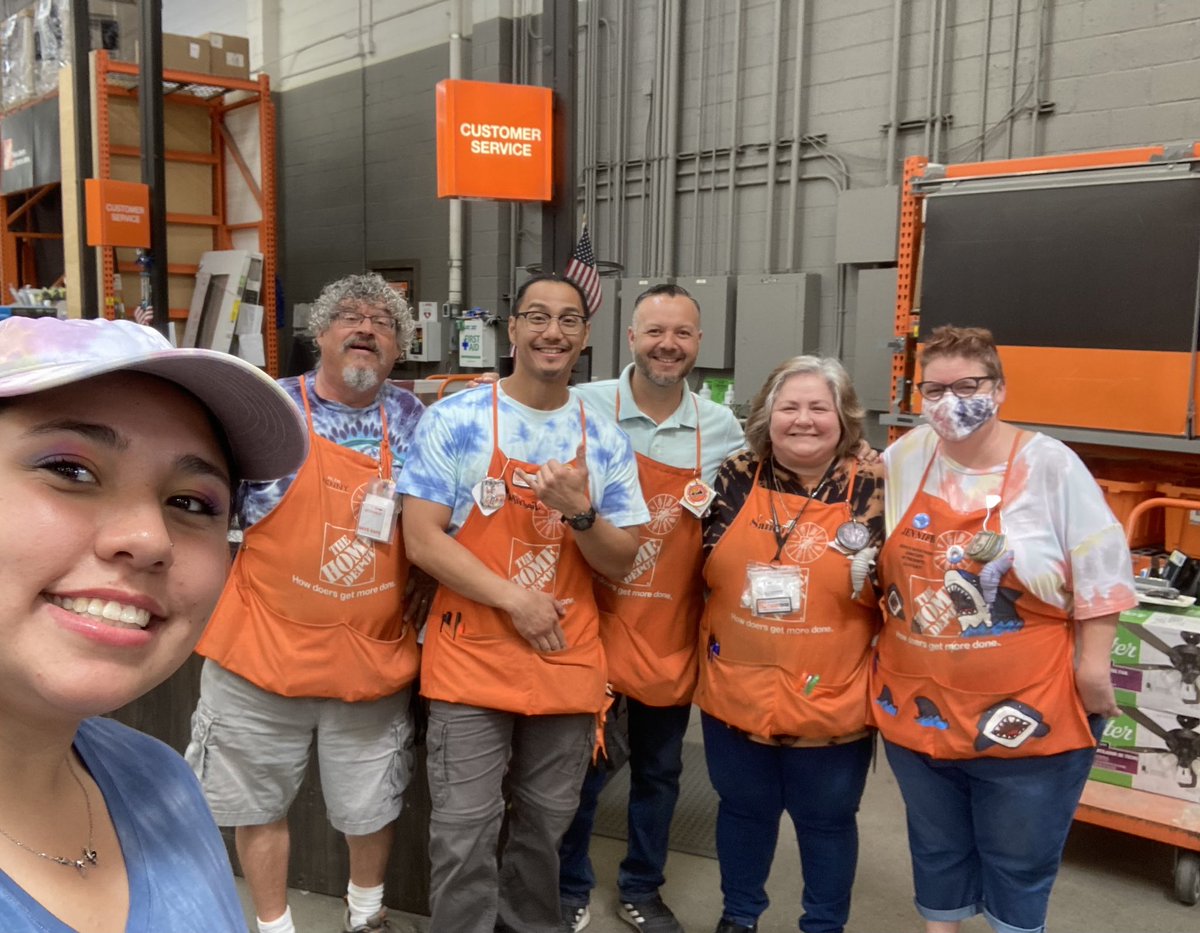 Tie-dye Tuesday!!! A big thank you to our Front End and Service desk peeps for all they do!! #Team0456