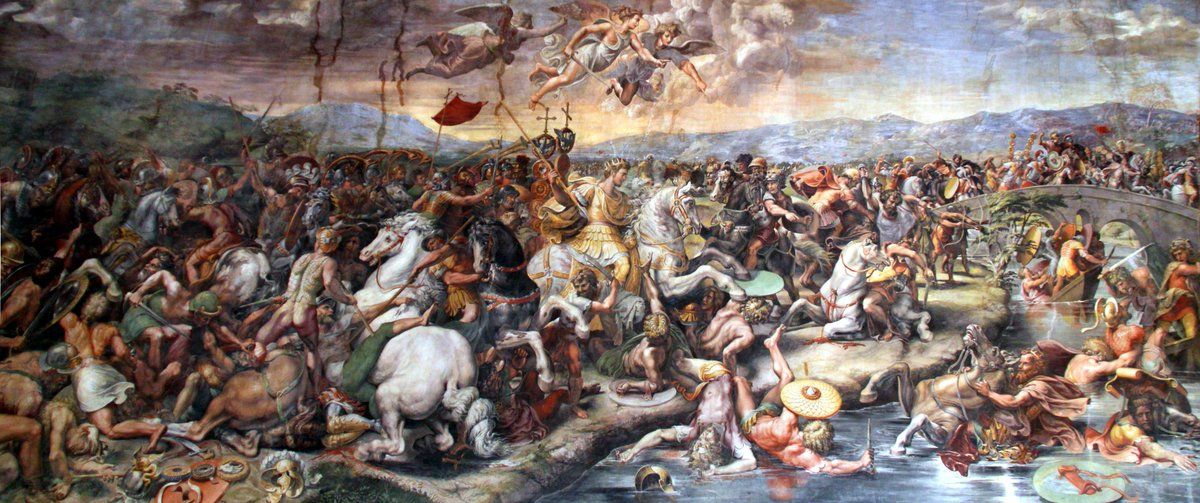 URDailyHistory's tweet photo. 30 April 313: Emperor #Licinius defeats #Maximinus II and unifies Eastern #Roman Empire in the Battle of #Tzirallum. He defeated Maximinus even though his troops were outnumbered 30,000 to 70,000. #history #RomanHistory #OTD #ad https://t.co/C4CFXmVtW6 https://t.co/TdH89YcYPL