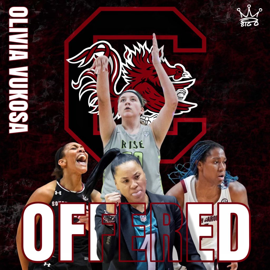 After a great conversation with @dawnstaley I am grateful to receive an offer from @GamecockWBB Thank you so much! @klhoops @CoachDeLuca1 @ctkwbball @philly_rise