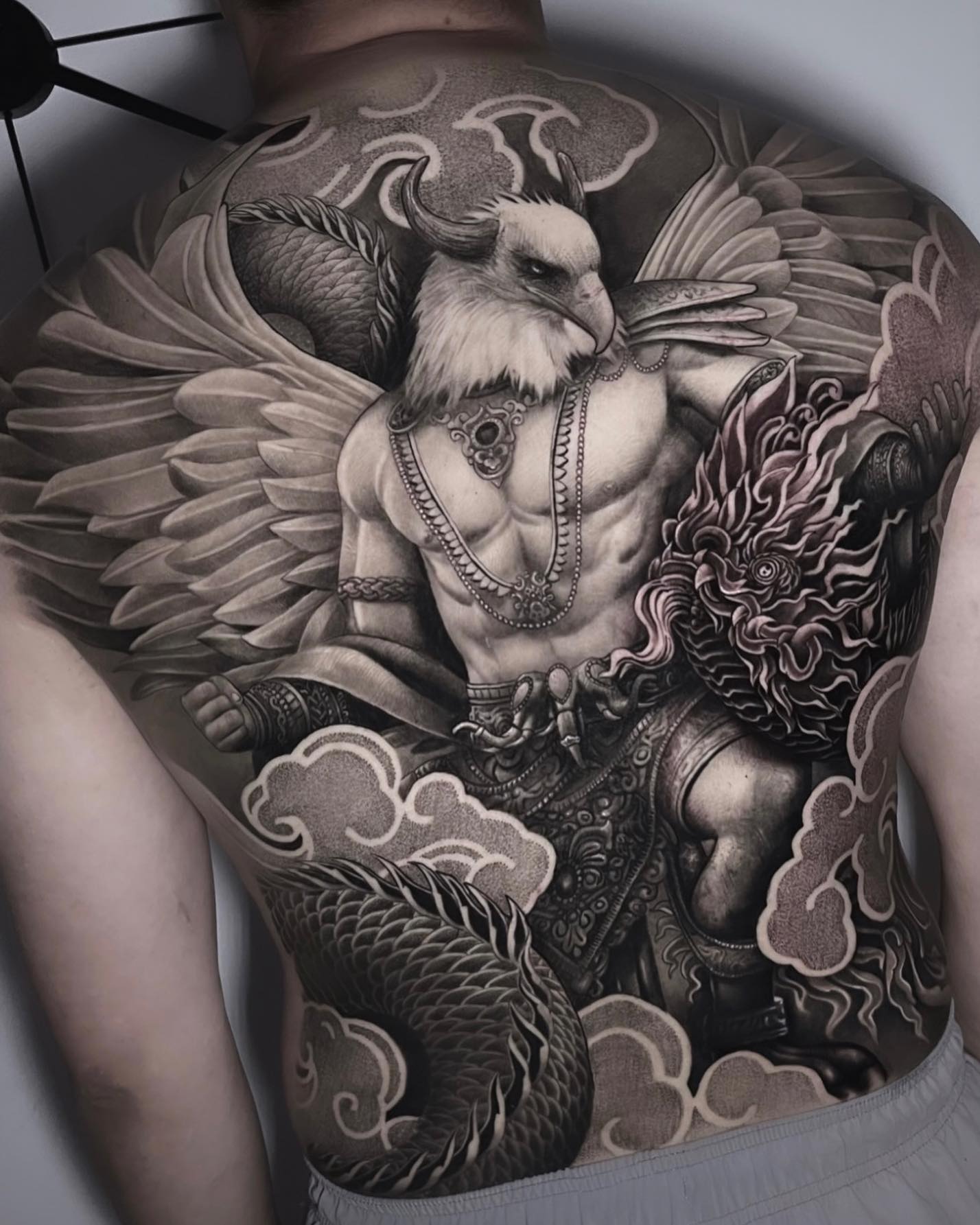 Tattoo Art Designs on X: "Mythical creature Garuda... ☆Tattoo Art By R A I  Y A N . P ☆Location: JKT-Bali - Indonesia ☆Instagram:@garismatitattoo  👌More Tattoo Art On https://t.co/wtOiAvVwlt https://t.co/wwddbccrX8" / X