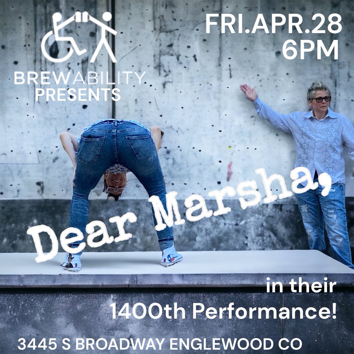 dearmarsharocks's tweet photo. Y’all!!!   SHOW NUMBER 1400!!!!     Come celebrate 1400 performances  together with us at @brew_ability  this Friday!!   6pm!  #womenwhorock #dearmarsharocks #abilitynotdisability  #livemusic https://t.co/Z52NucZ8KU