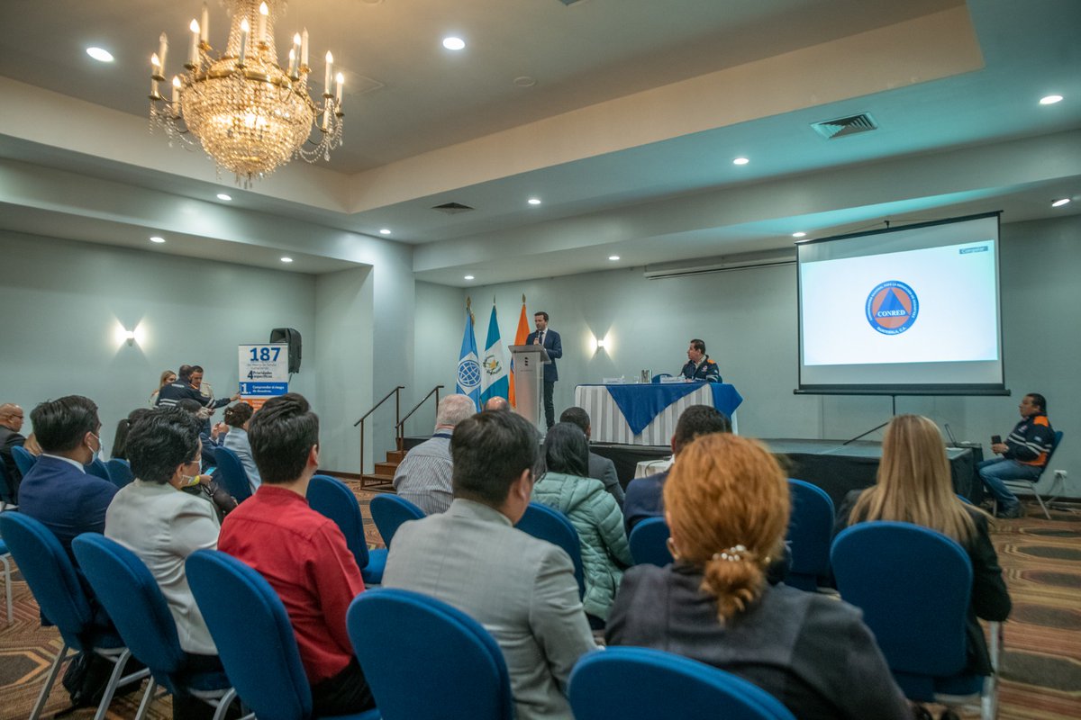 ConredGuatemala's tweet photo. La institución agradece a @BancoMundial por la realización de la actividad que fortalece la coordinación interinstitucional, para contar con herramientas estratégicas actualizadas con referencias del #MarcoDeSendai y la #PCGIRD. https://t.co/0Xd87YtsiD