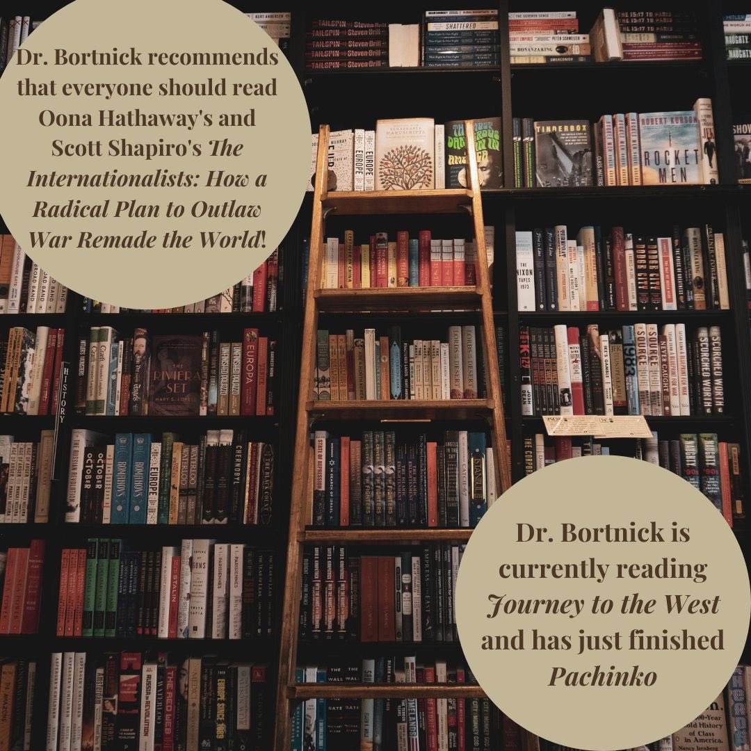 PittLitProgram's tweet image. Continuing Dr. Bortnick’s Faculty Profile for the month of April! Dr. Bortnick started teaching at Pitt in 2022, and is currently reading Journey to the West!