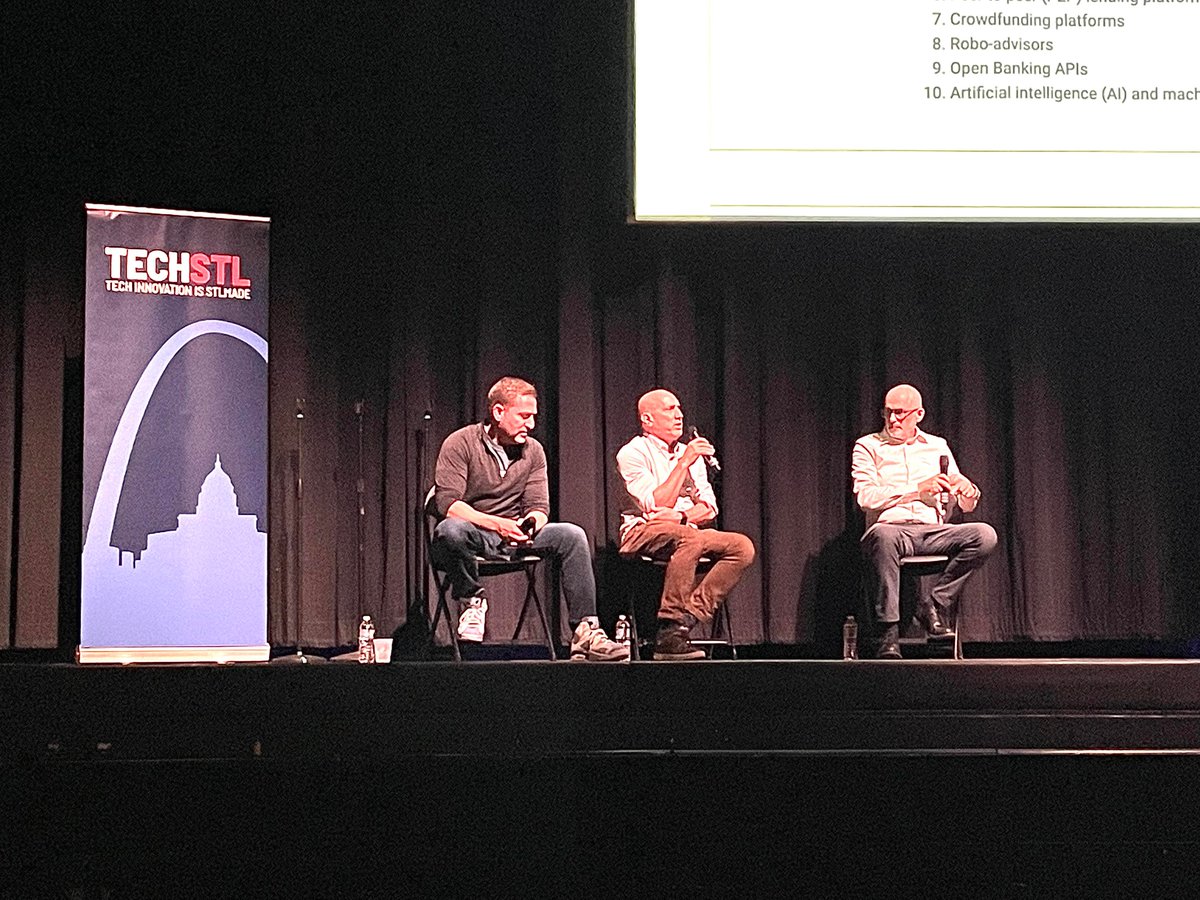 ObjectComputing's tweet image. Object Computing with @TolamEarth and @YWhales_W3 at the #STLTechWeek FinTech Summit this afternoon.

“The technology is here. We need to build trust to scale.”

- @bobelf, CEO of Object Computing, on the future of fintech