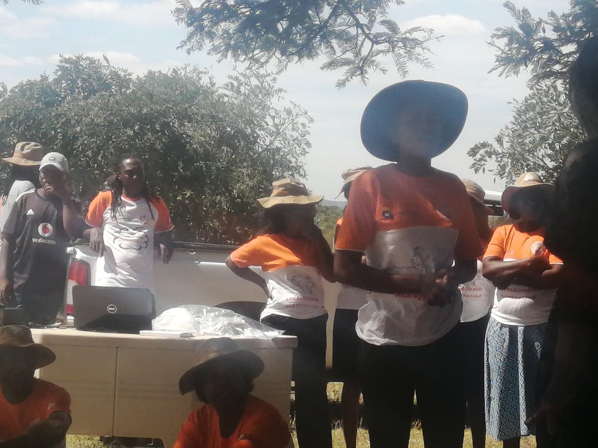 YES Trust Zimbabwe Celebrating World Heath Day at Izimnyama community in partnership with Community Working Group on Health (CWGH), Ministry of Health (MoHCC) and Izimnyama community. #HealthForAll